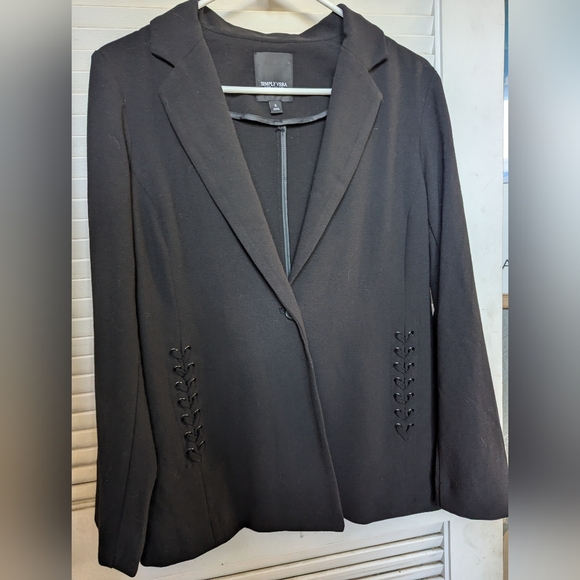 SIMPLY VERA VERA WANG BLAZER SIZE SMALL - Picture 3 of 10
